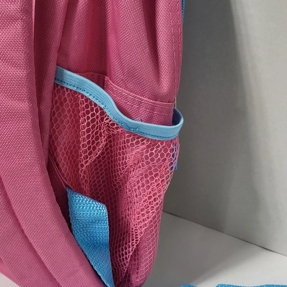 Sanrio Hello Kitty and Friends Rainbow Backpack‎ Pink Blue 16 inch 22592 V001